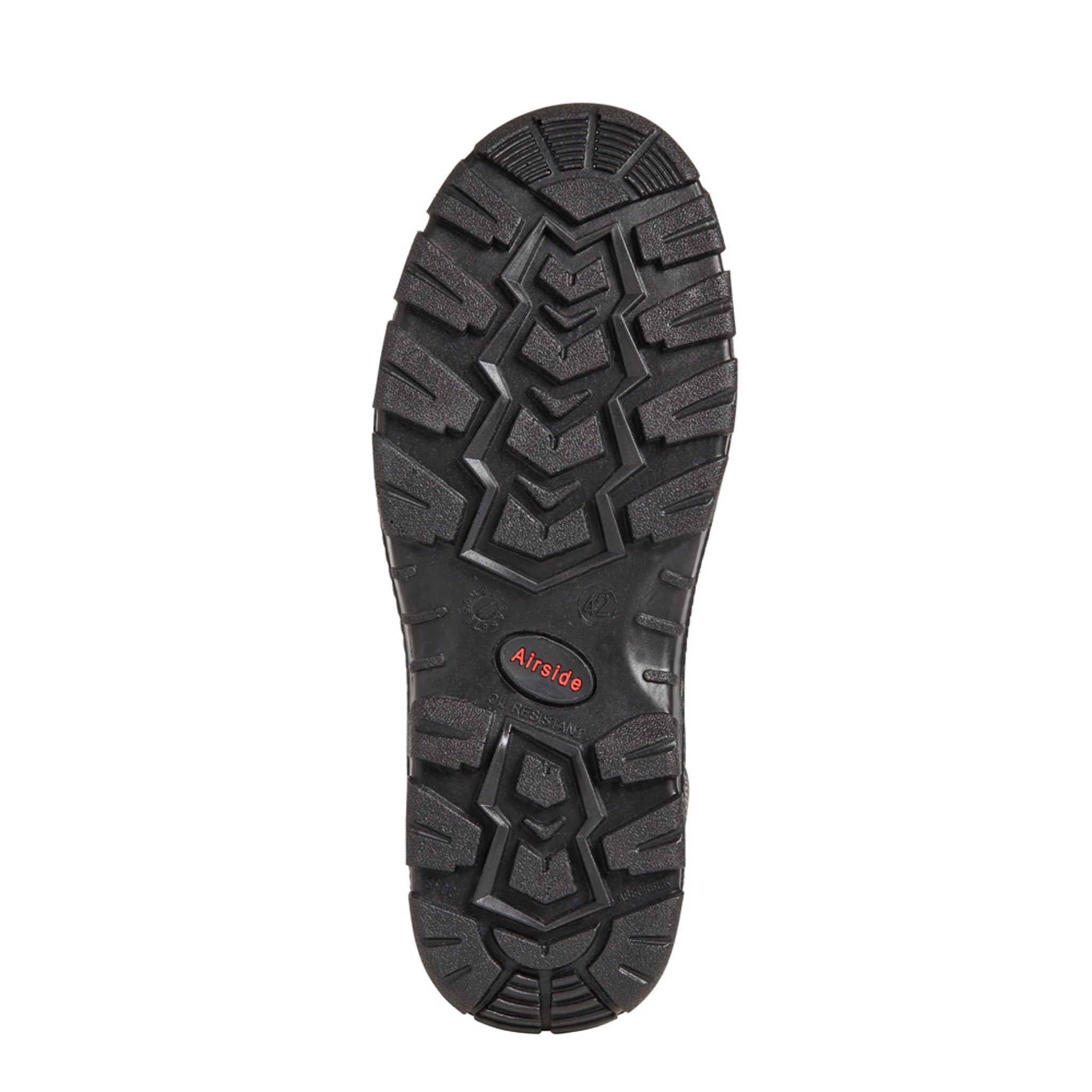 Airside - Black Non-Metallic Safety Hiker - - Customisable Footwear