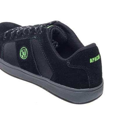 Apache - Black Suede Cup Sole Safety Trainer - - Customisable Safety Trainers