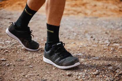 Apache - Vault - Black Lightweight Sports Trainer - - Customisable Safety Trainers