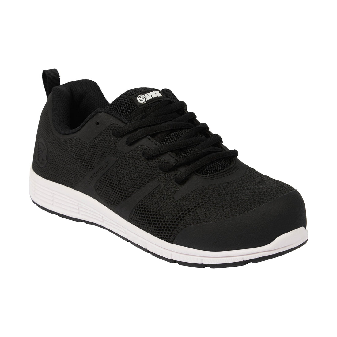 Apache - Vault - Black Lightweight Sports Trainer - Black - Customisable Safety Trainers