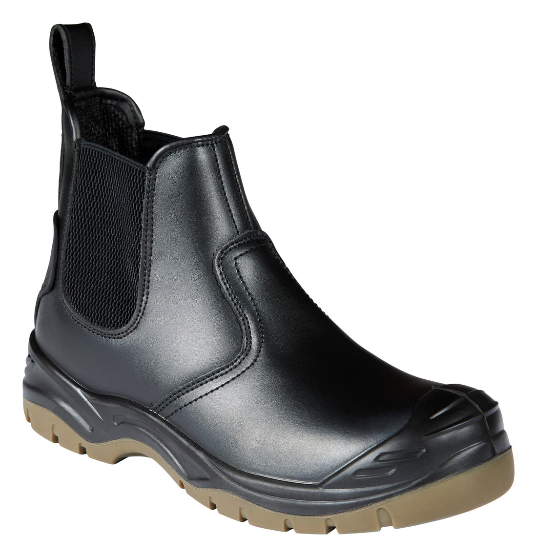 Apache - Black Safety Dealer Boot - Black - Customisable Boots