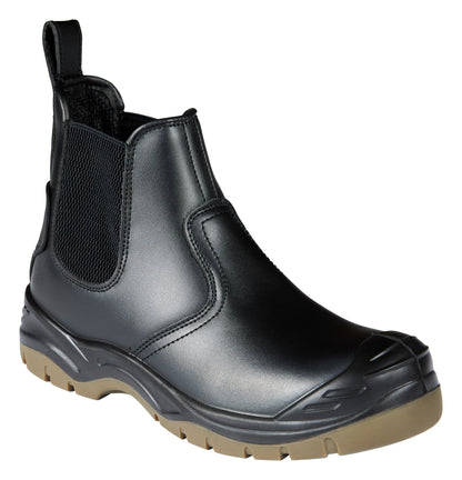 Apache - Black Safety Dealer Boot - Black - Customisable Boots