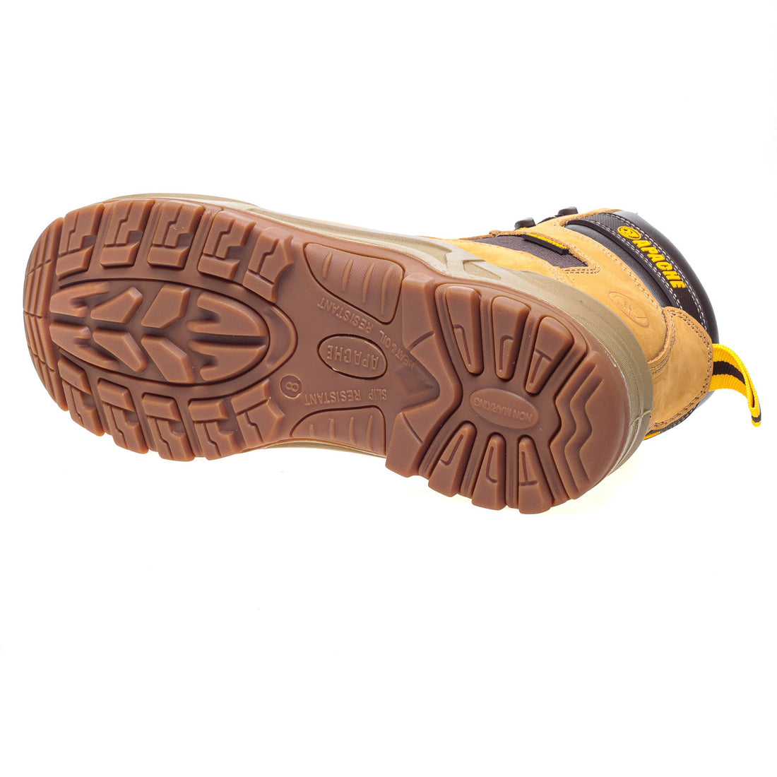 Apache - Honey Nubuck Metal Free Waterproof Safety Boot - - Customisable Boots