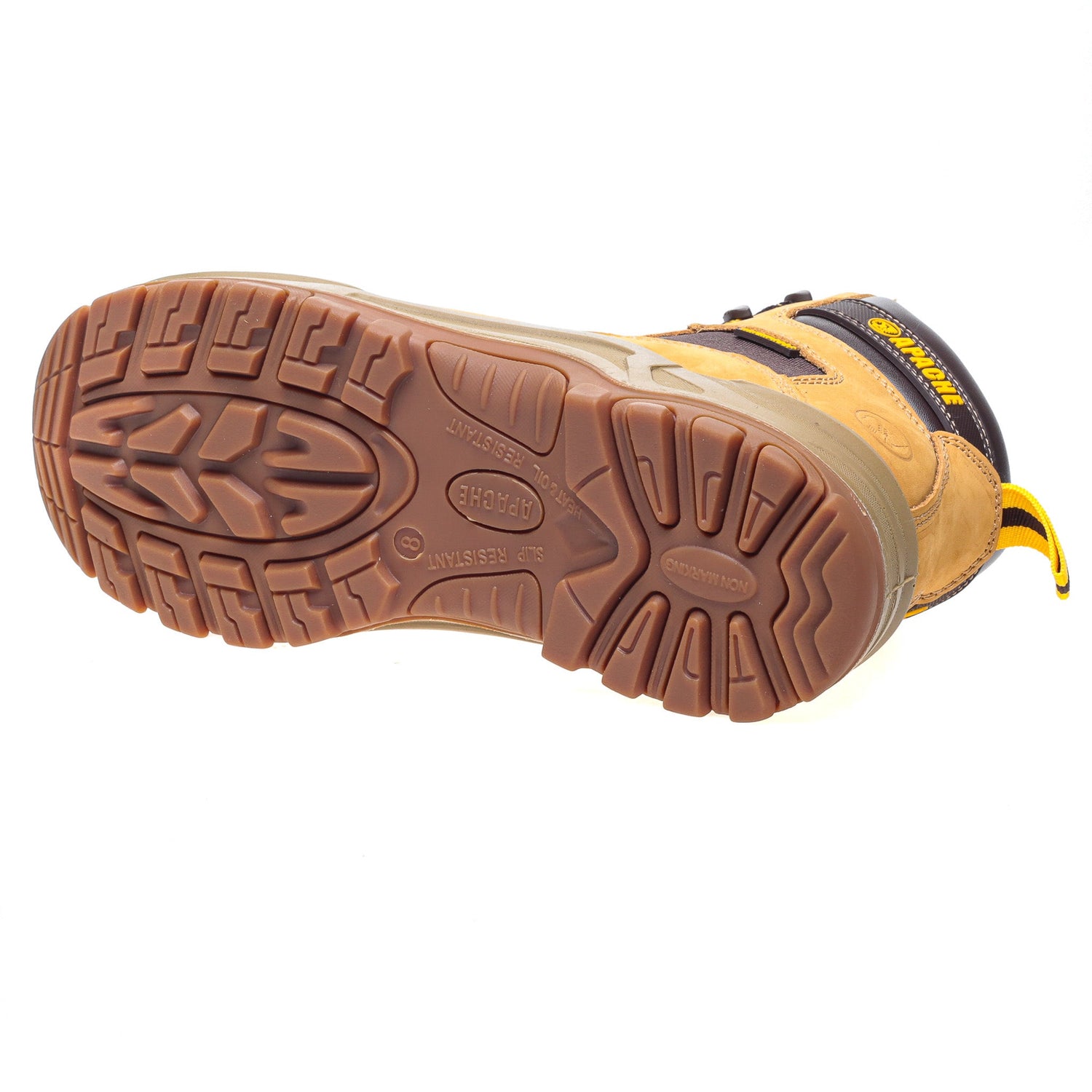 Apache - Honey Nubuck Metal Free Waterproof Safety Boot - - Customisable Boots