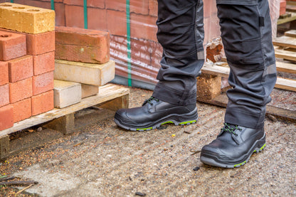 Apache - Dakota Black Metal Free Waterproof Safety Boot - - Customisable Footwear