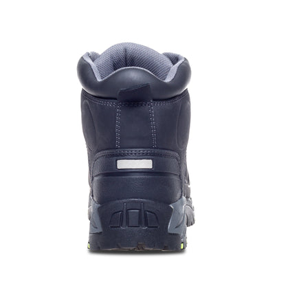 Apache - Mercury Black Non-Metallic Waterproof Safety Boot - - Customisable Footwear