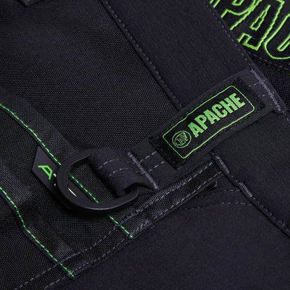 Apache - Calgary Black 4 way stretch trouser - - Customisable Trousers
