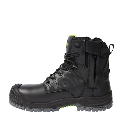 Apache - Side Zip Black Waterproof Boot - GTS Outsole - - Customisable Boots