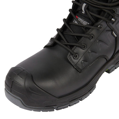 Apache - Side Zip Black Waterproof Boot - GTS Outsole - - Customisable Boots
