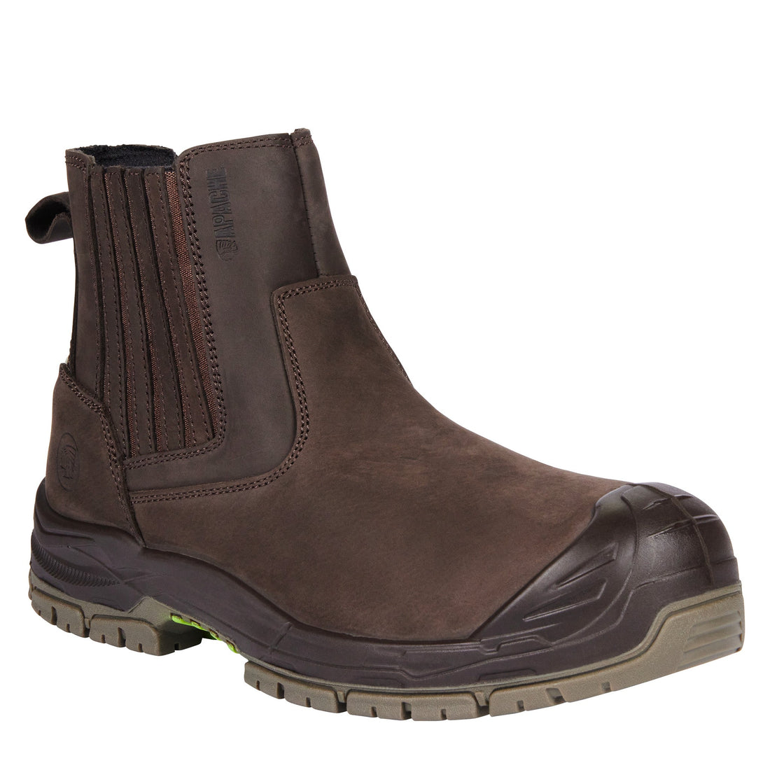 Apache - Brown Water Resistant Dealer Boot - GTS Outsole - Brown - Customisable Boots