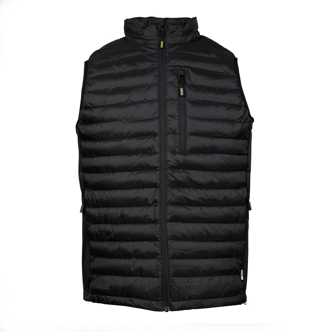 Apache - Picton Stretch Gilet with recycled polyester baffles - Black - Customisable Workwear