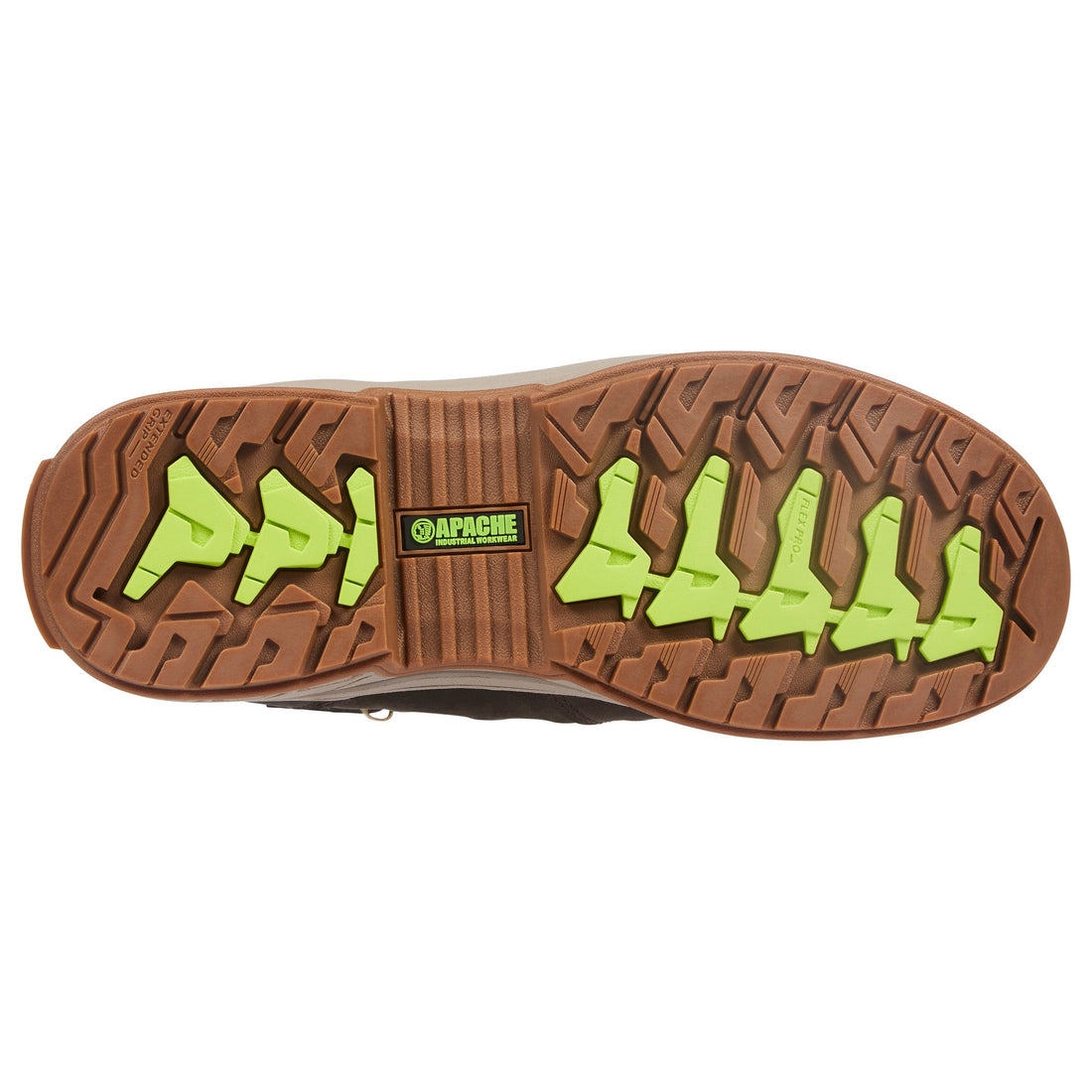 Apache - Brown Leather Waterproof Safety Boot - XTS Outsole - - Customisable Footwear