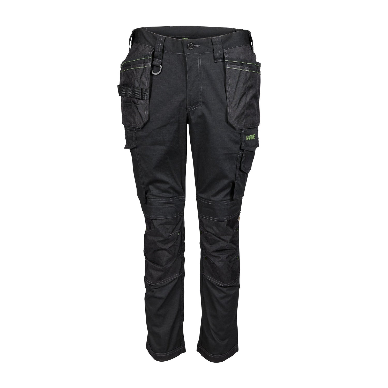 Apache - Stretch Slim Fit Holster Pocket Trouser - Black - Customisable Workwear