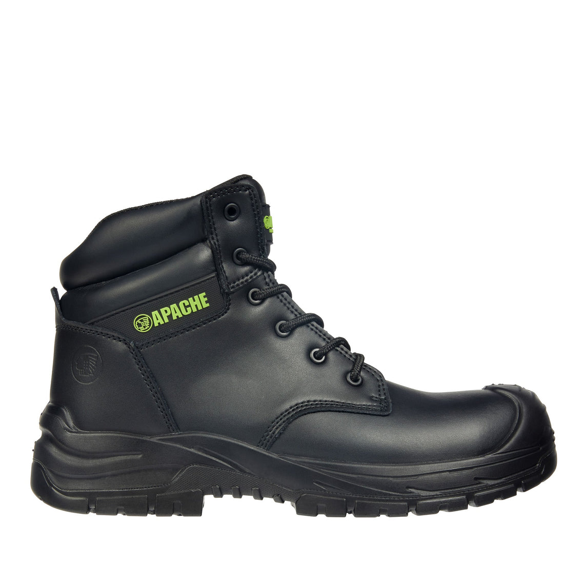 Apache - GRS Certified Recycled Leather Safety Boot - - Customisable Footwear