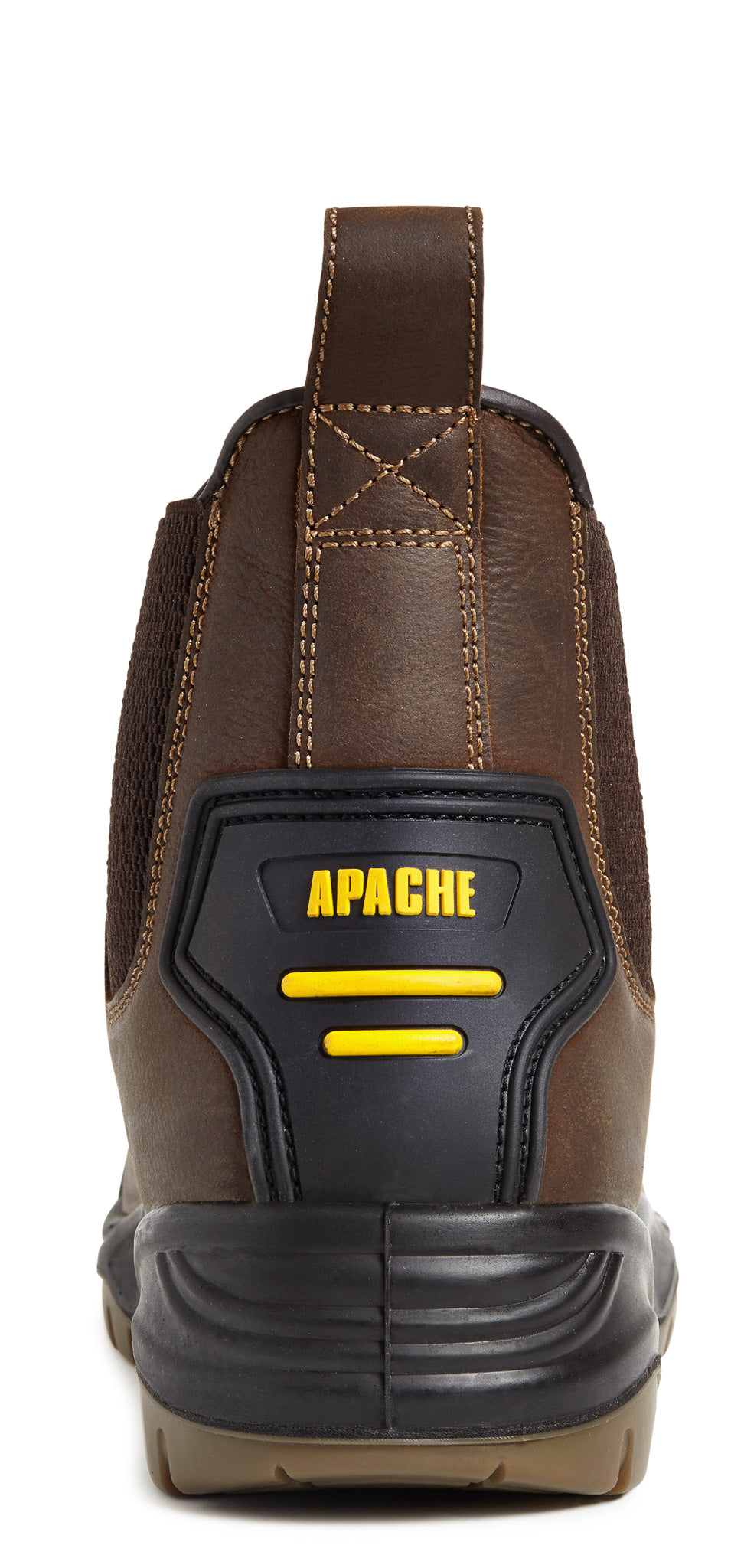 Apache - Brown Safety Dealer Boot - - Customisable Boots
