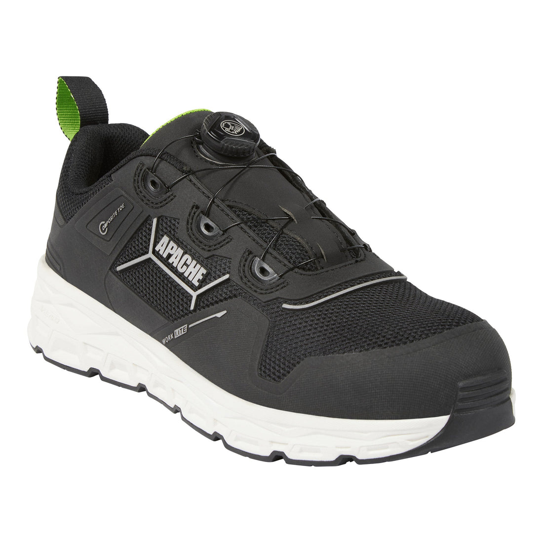 Apache - Apache Trainer with rebound EVA midsole - Black - Customisable Footwear