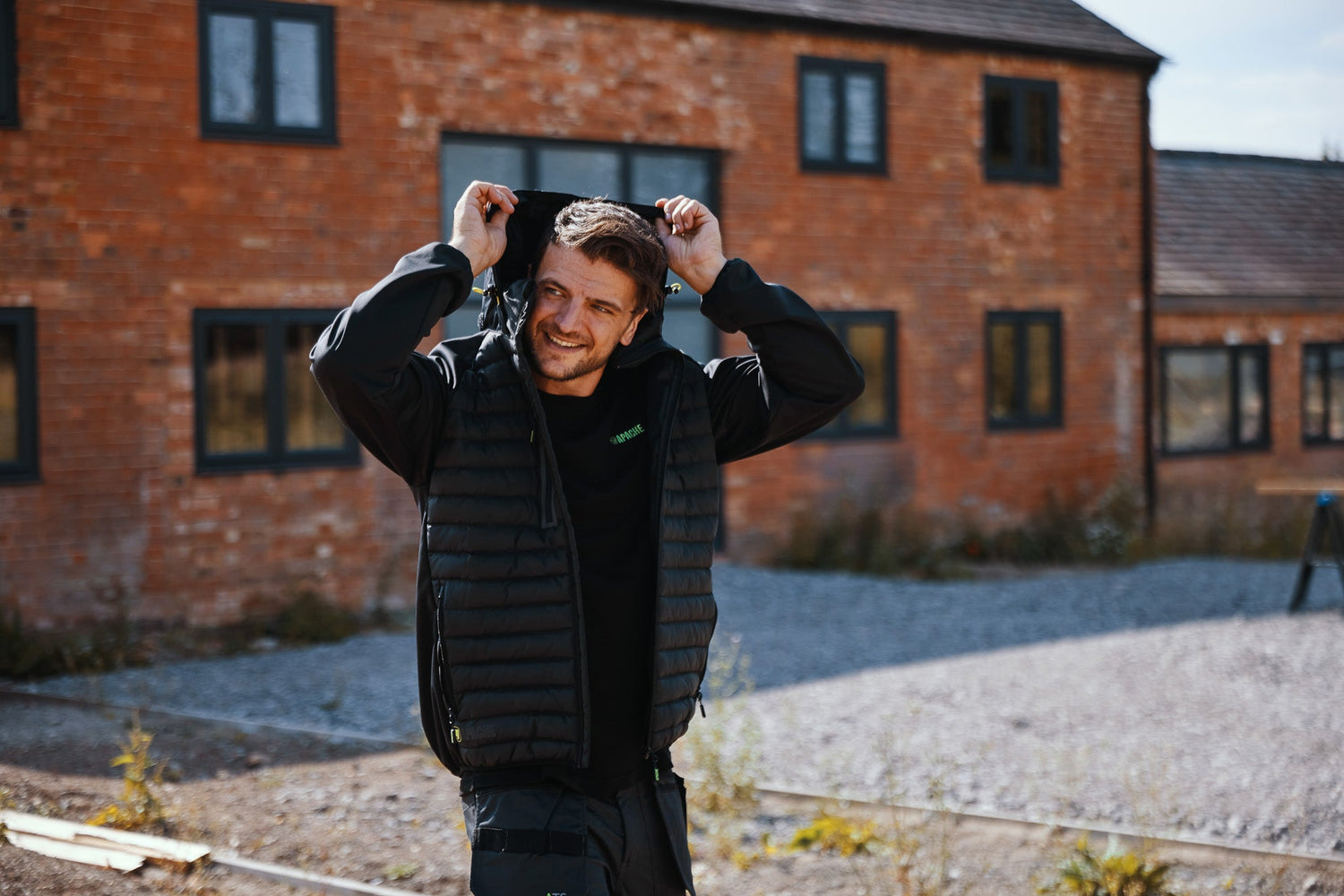 Apache - Apache Hybrid Jacket with Foldaway Hood - - Customisable Workwear