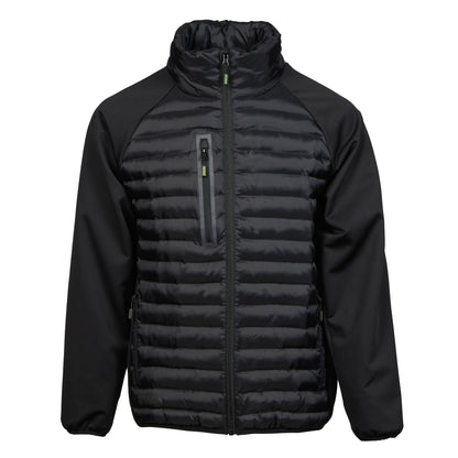 Apache - Apache Hybrid Jacket with Foldaway Hood - Black - Customisable Workwear