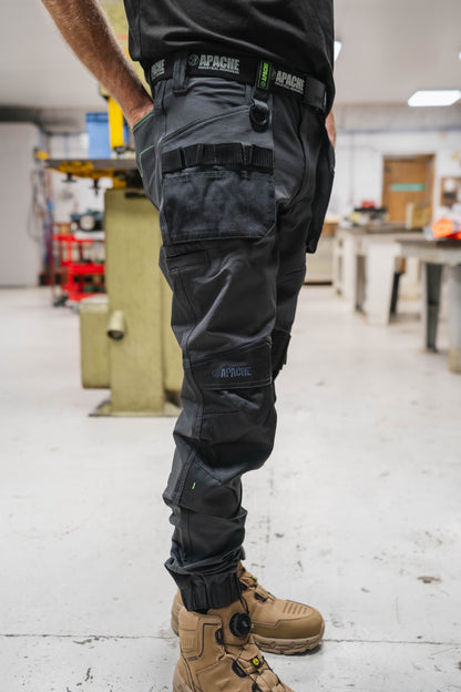 Apache - Yellowknife Elasticated hem 4 way stretch trouser - - Customisable Workwear