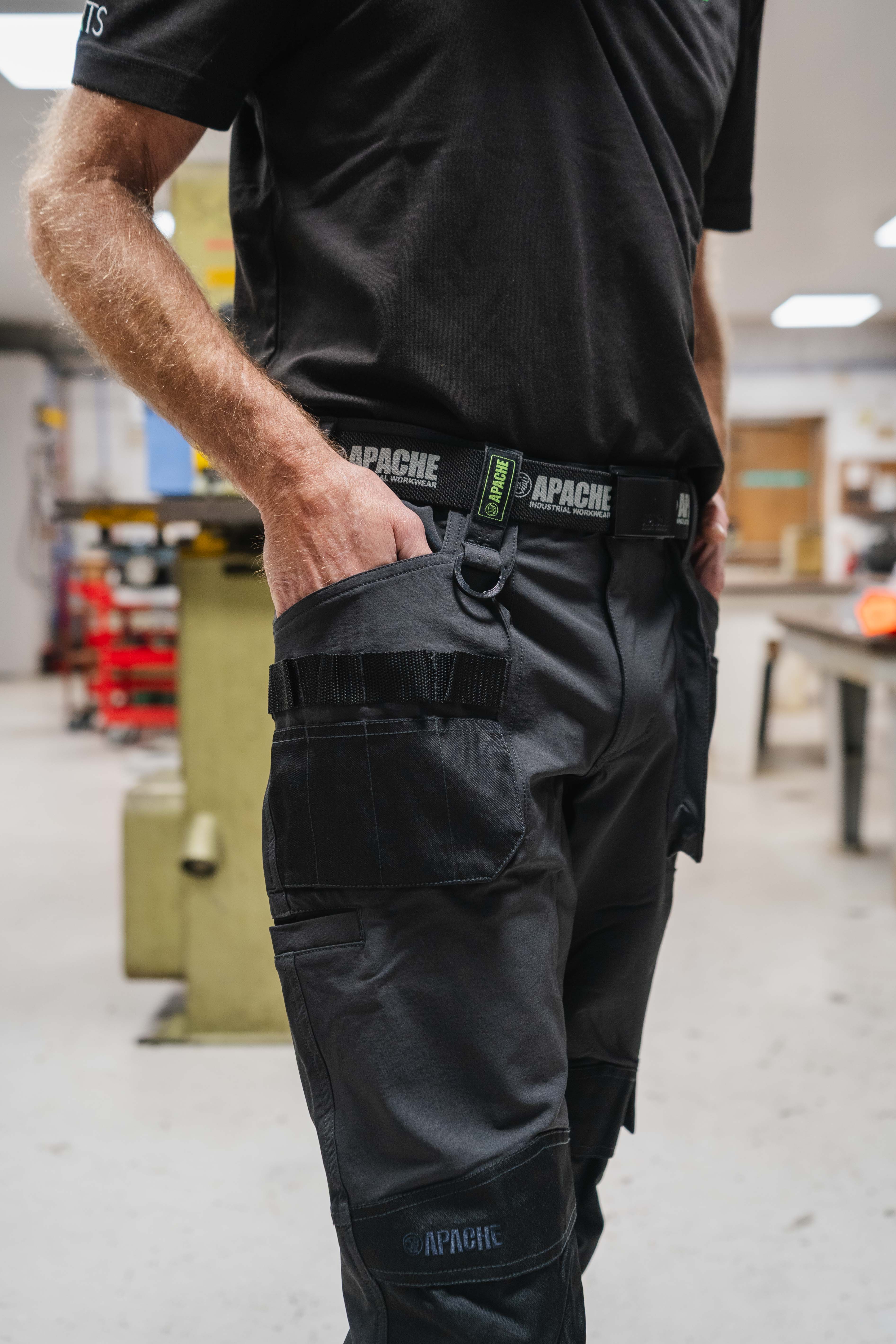 Apache - Yellowknife Elasticated hem 4 way stretch trouser - - Customisable Workwear