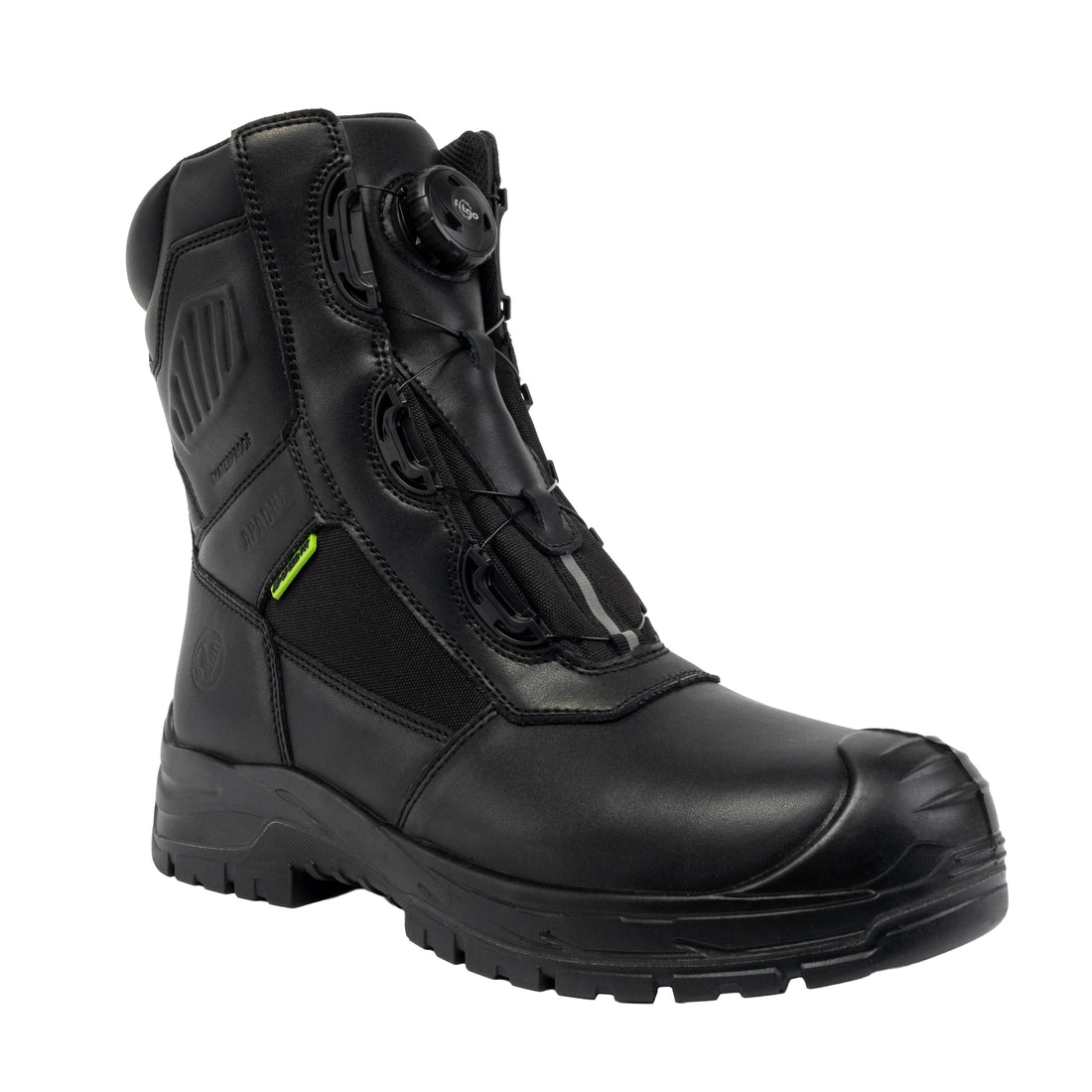 Apache - Richmond GRS Recycled Combat Boot - Black - Customisable Footwear