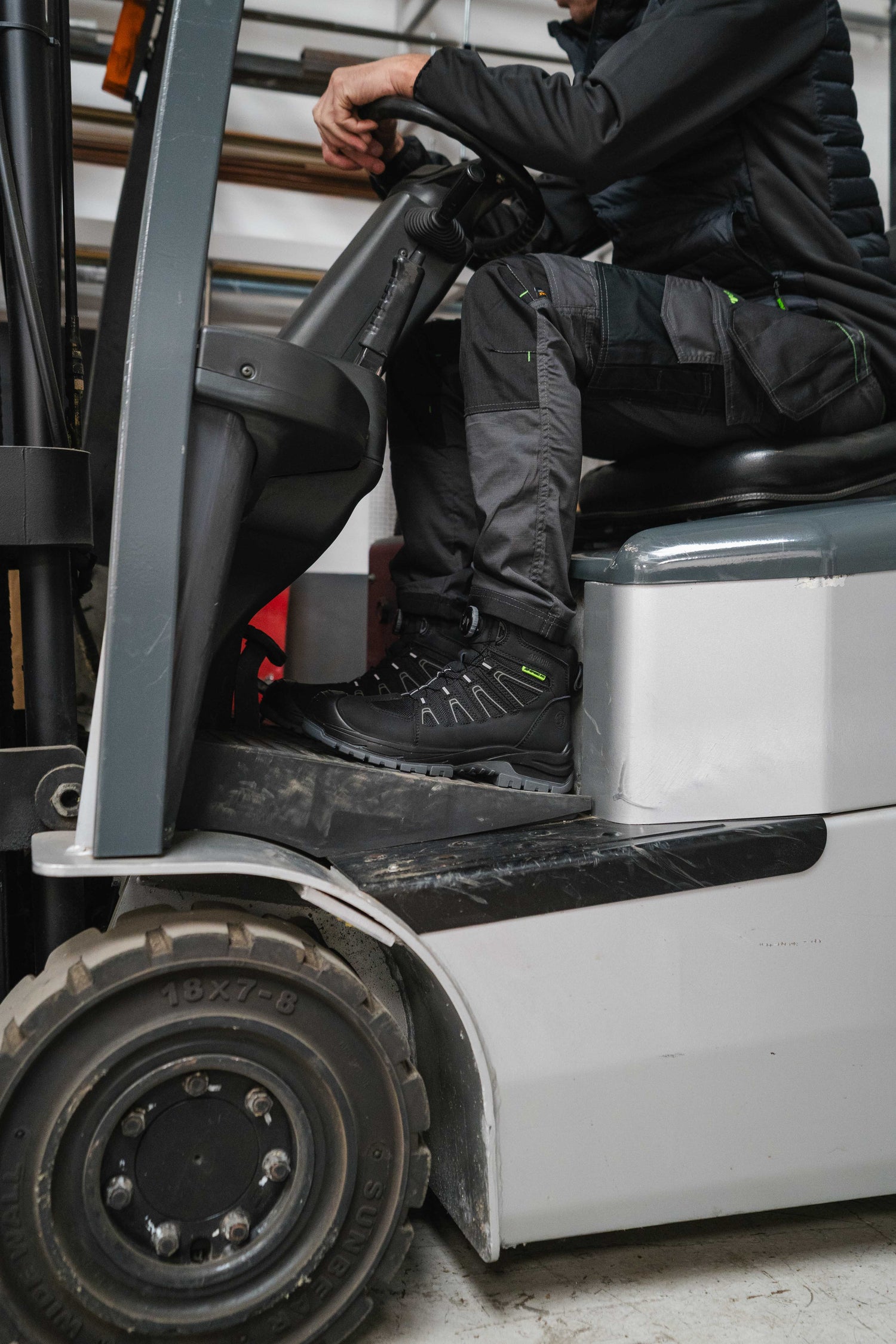 Apache - Fort FITGO GRS Recycled Leather Waterproof Safety Boot ESD - - Customisable Footwear