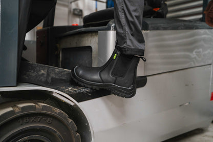 Apache - Brooks Recycled Leather Black Dealer Boot - - Customisable Footwear