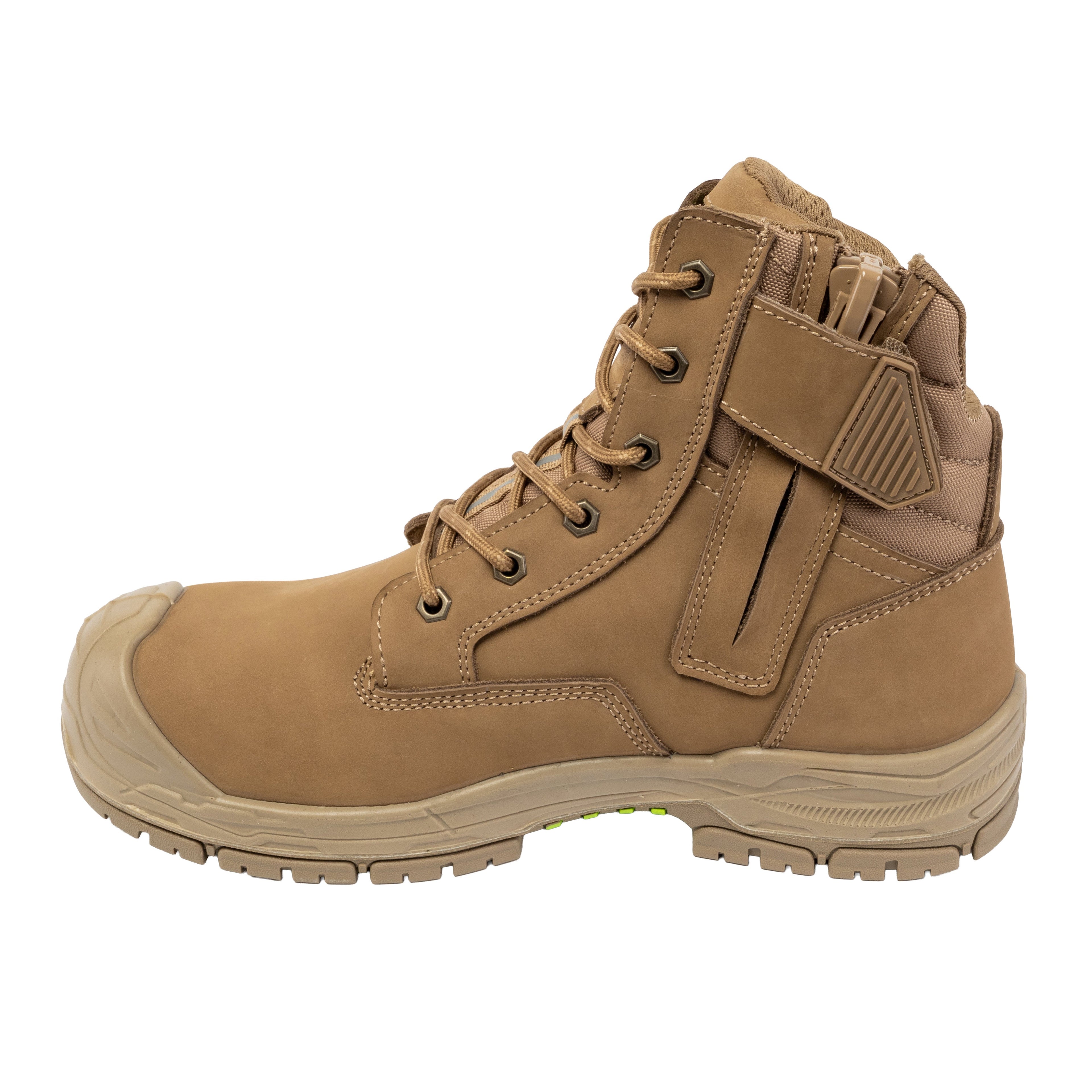 Apache - Outback Stone Water Resistant Size Zip Boot with HI &amp; CI - - Customisable Footwear
