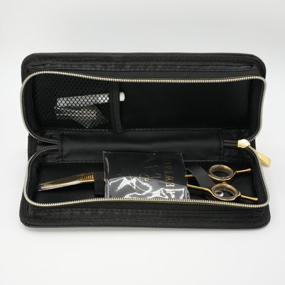 Gold Artisan Curved Thinners - Gold Dog Grooming Scissors - - Customisable Shears