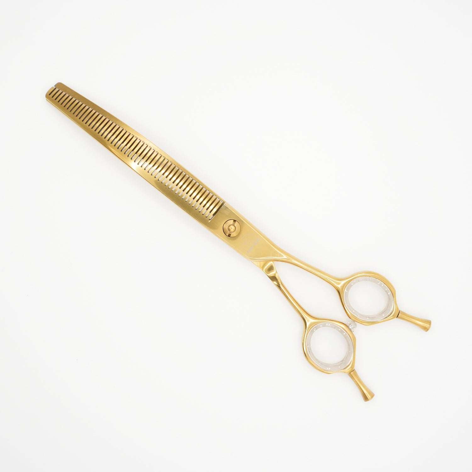 Gold Artisan Curved Thinners - Gold Dog Grooming Scissors - - Customisable Shears