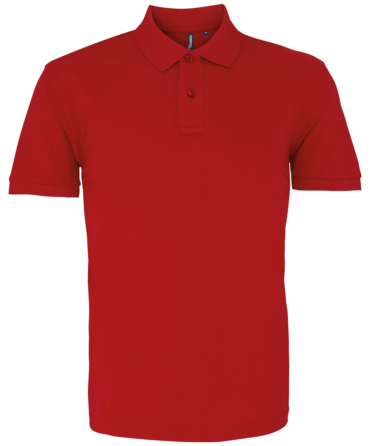 Asquith &amp; Fox Asquith Fox Mens Classic fit polo Cardinal Red AQ010 - Cardinal Red - Customisable Polos