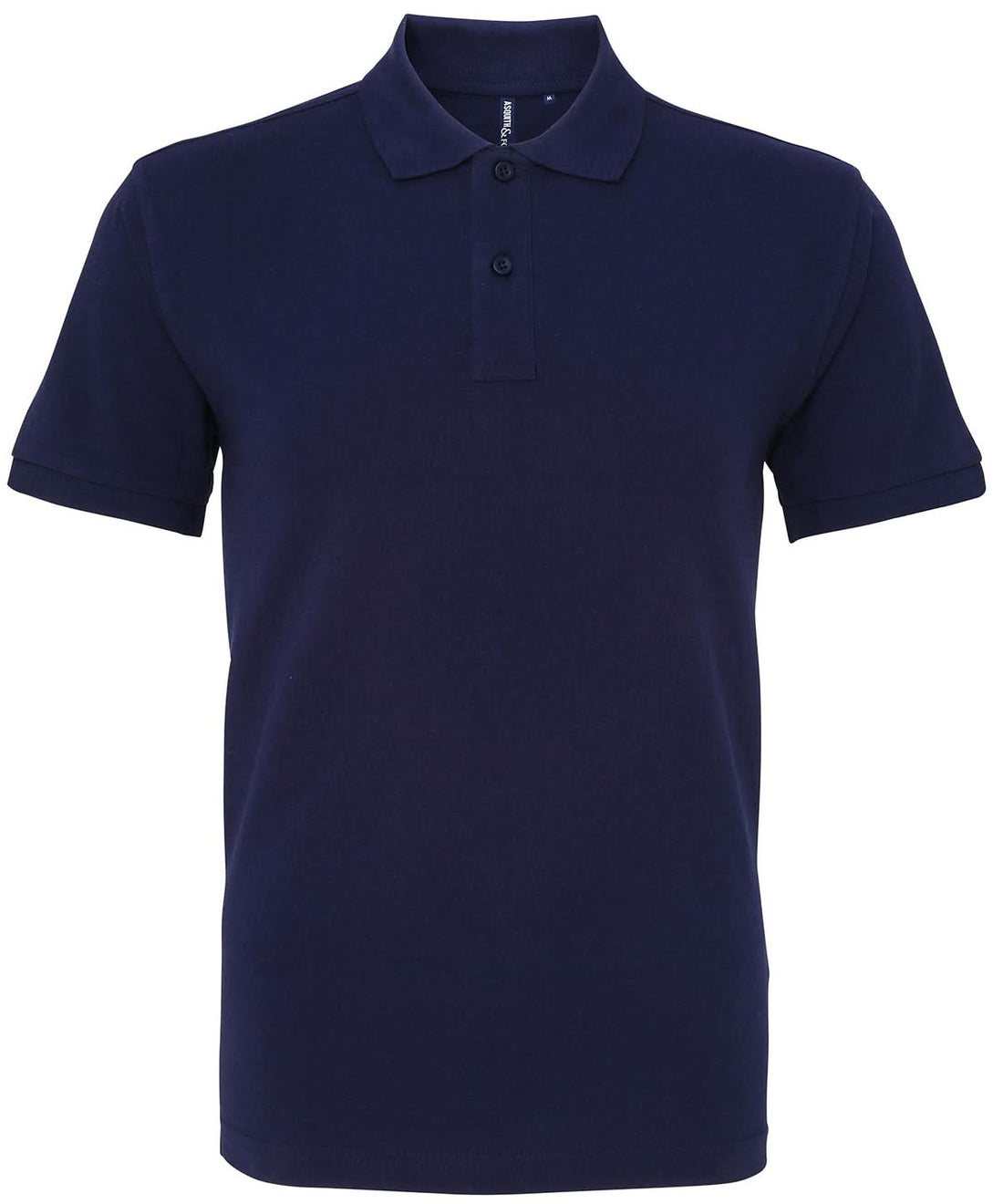 Asquith &amp; Fox Asquith Fox Mens Classic fit polo Navy AQ010 - Navy - Customisable Polos