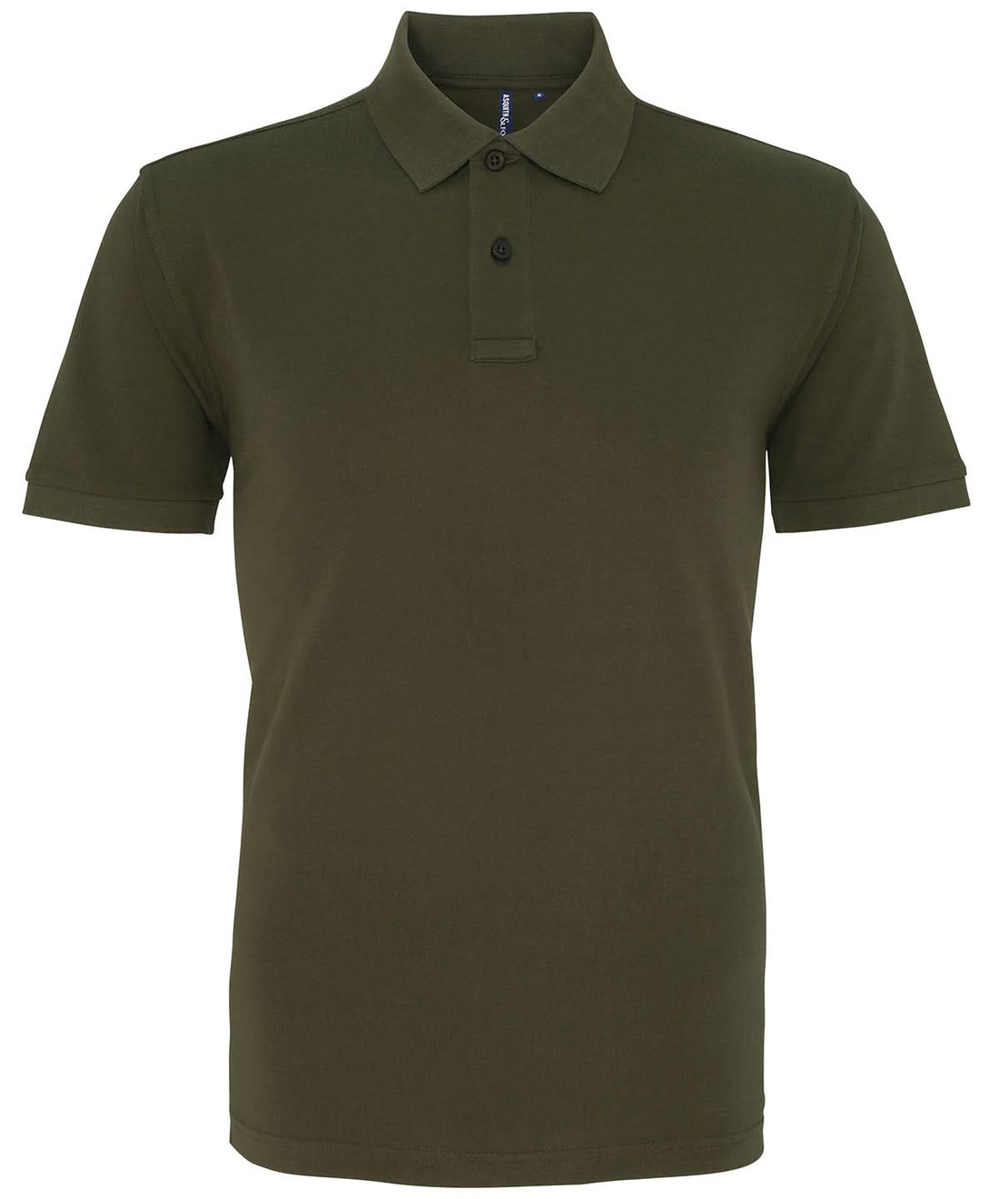Asquith &amp; Fox Asquith Fox Mens Classic fit polo Olive AQ010 - Olive - Customisable Polos