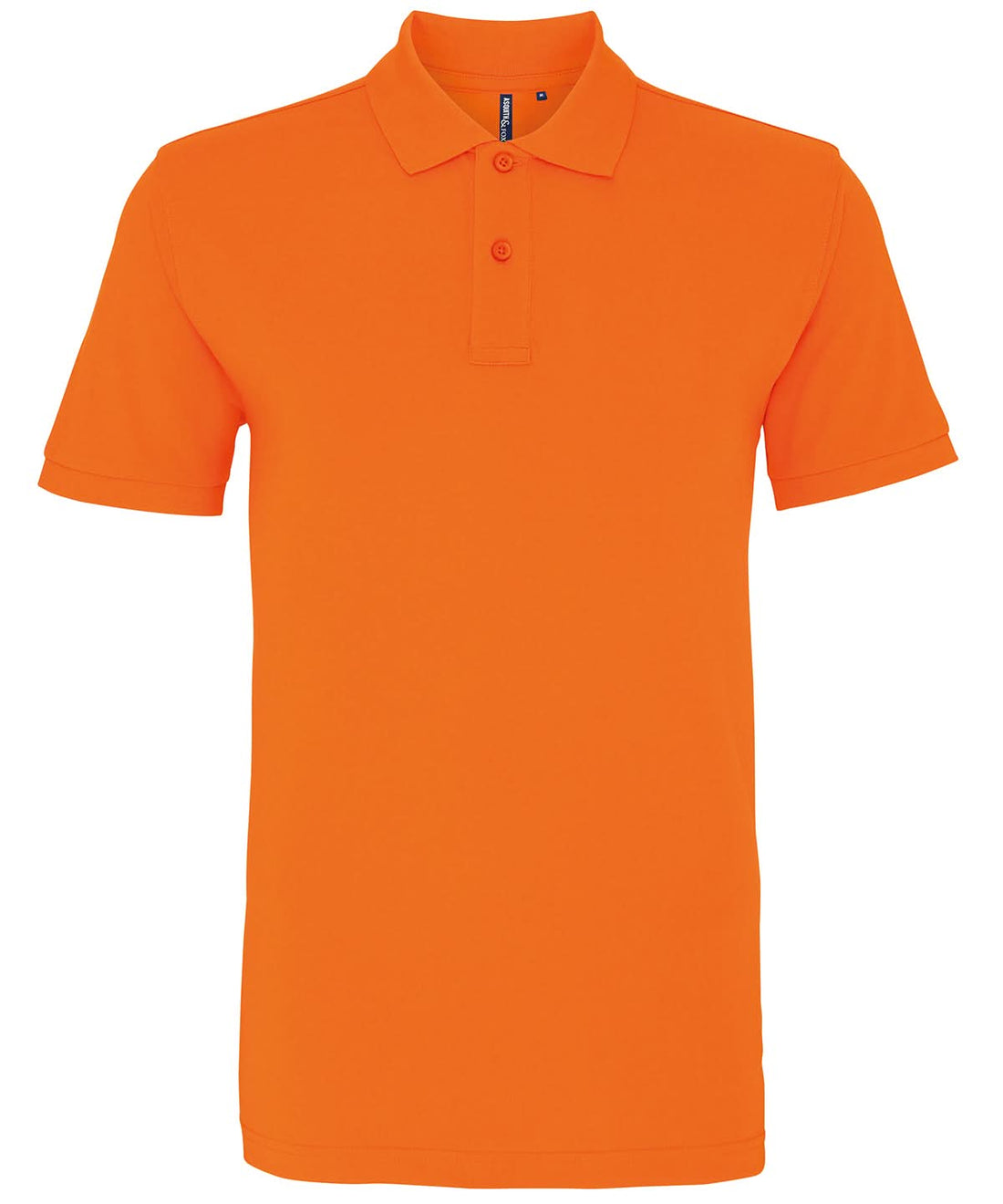 Asquith &amp; Fox Asquith Fox Mens Classic fit polo Orange AQ010 - Orange - Customisable Polos
