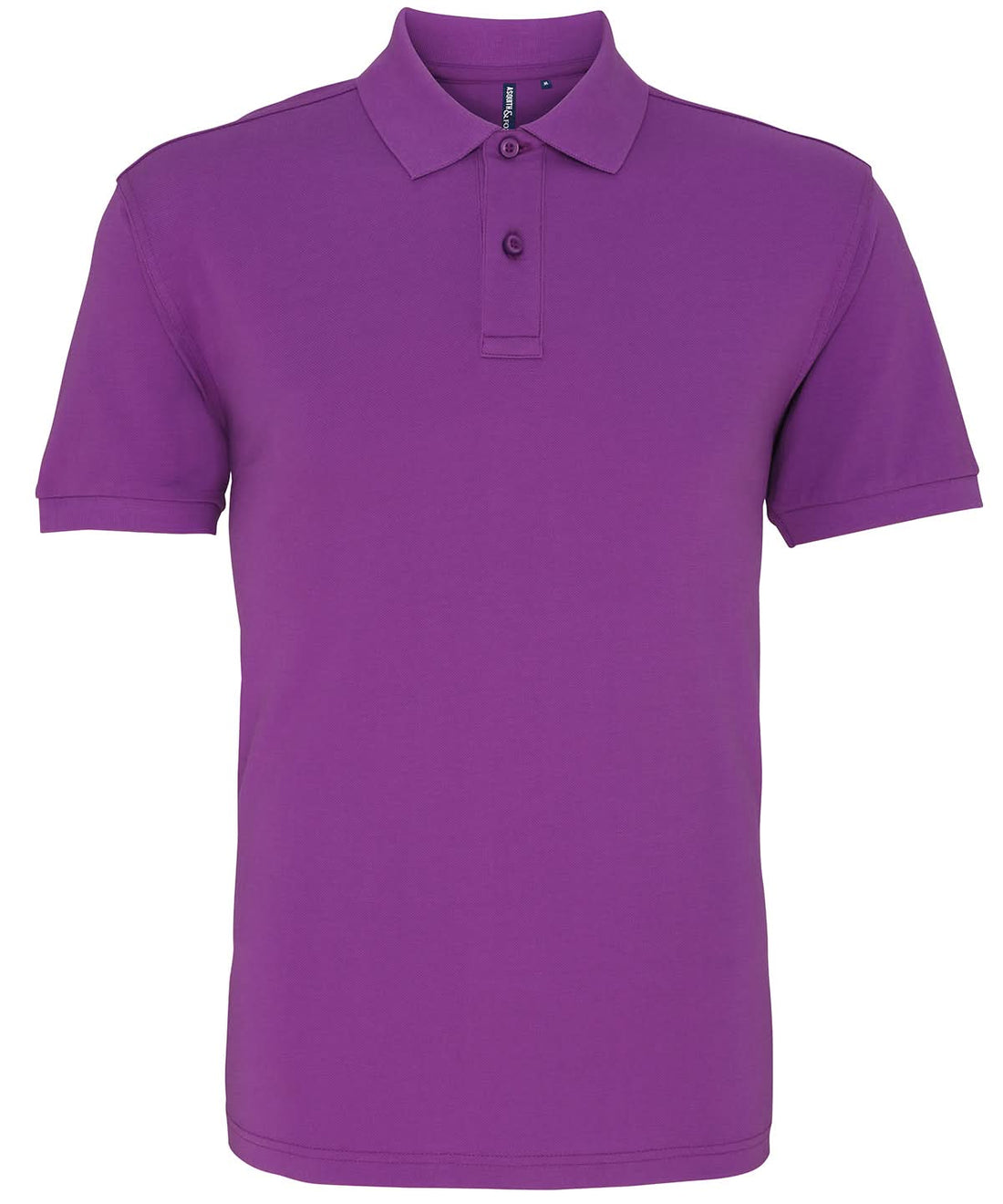 Asquith &amp; Fox Asquith Fox Mens Classic fit polo Orchid AQ010 - Orchid - Customisable Polos
