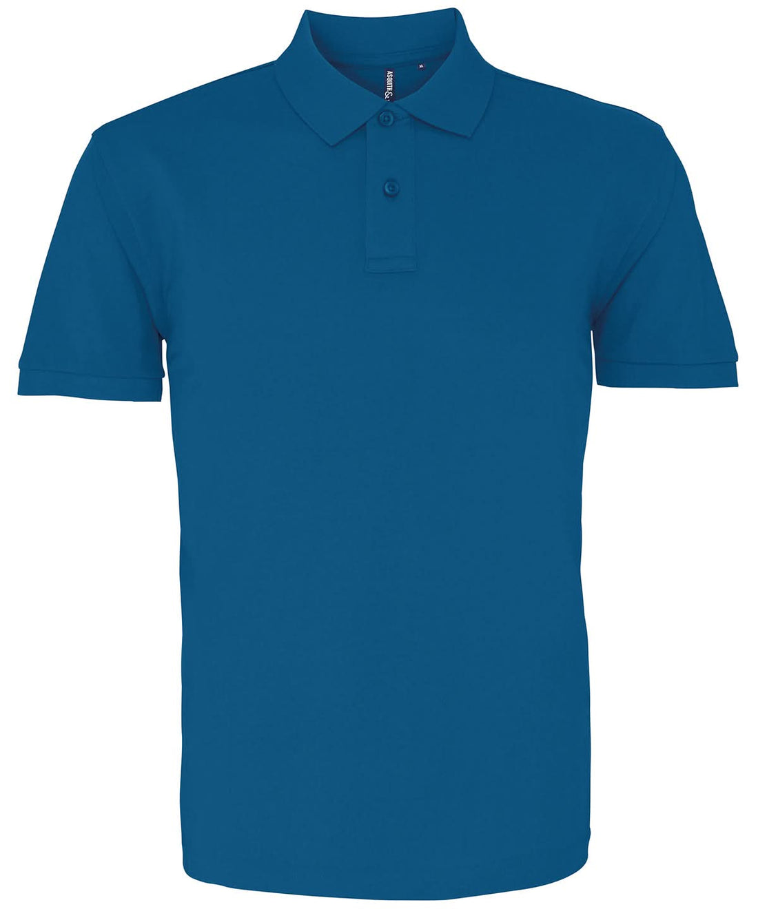Asquith &amp; Fox Asquith Fox Mens Classic fit polo Peacock AQ010 - Peacock - Customisable Polos