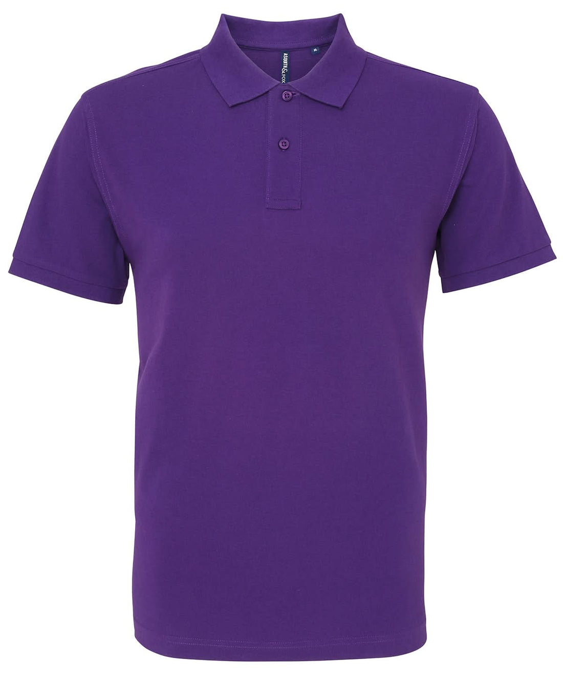Asquith &amp; Fox Asquith Fox Mens Classic fit polo Purple AQ010 - Purple - Customisable Polos