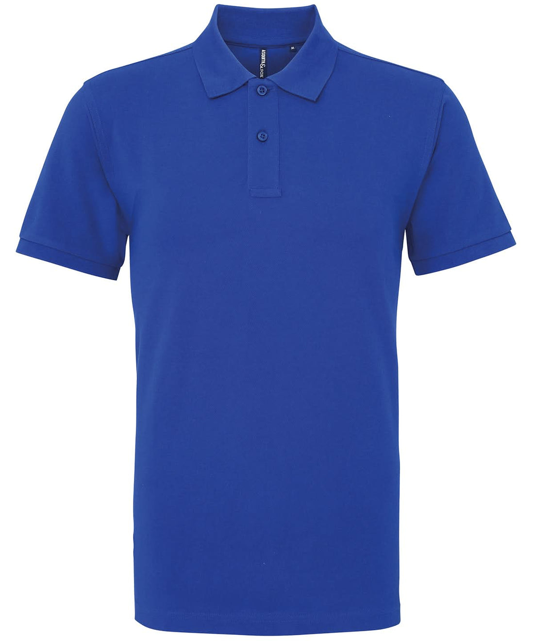 Asquith &amp; Fox Asquith Fox Mens Classic fit polo Royal AQ010 - Royal - Customisable Polos