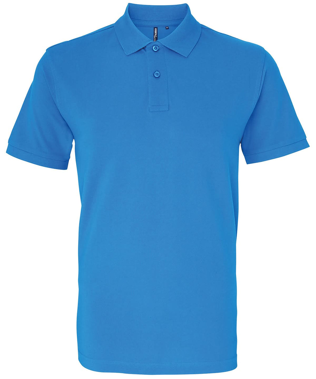 Asquith &amp; Fox Asquith Fox Mens Classic fit polo Sapphire AQ010 - Sapphire - Customisable Polos
