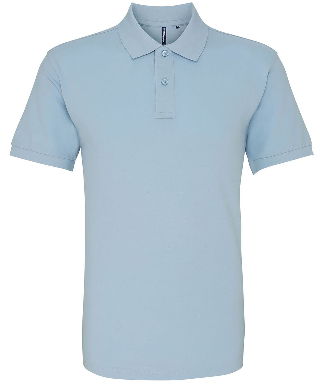 Asquith &amp; Fox Asquith Fox Mens Classic fit polo Sky AQ010 - Sky - Customisable Polos