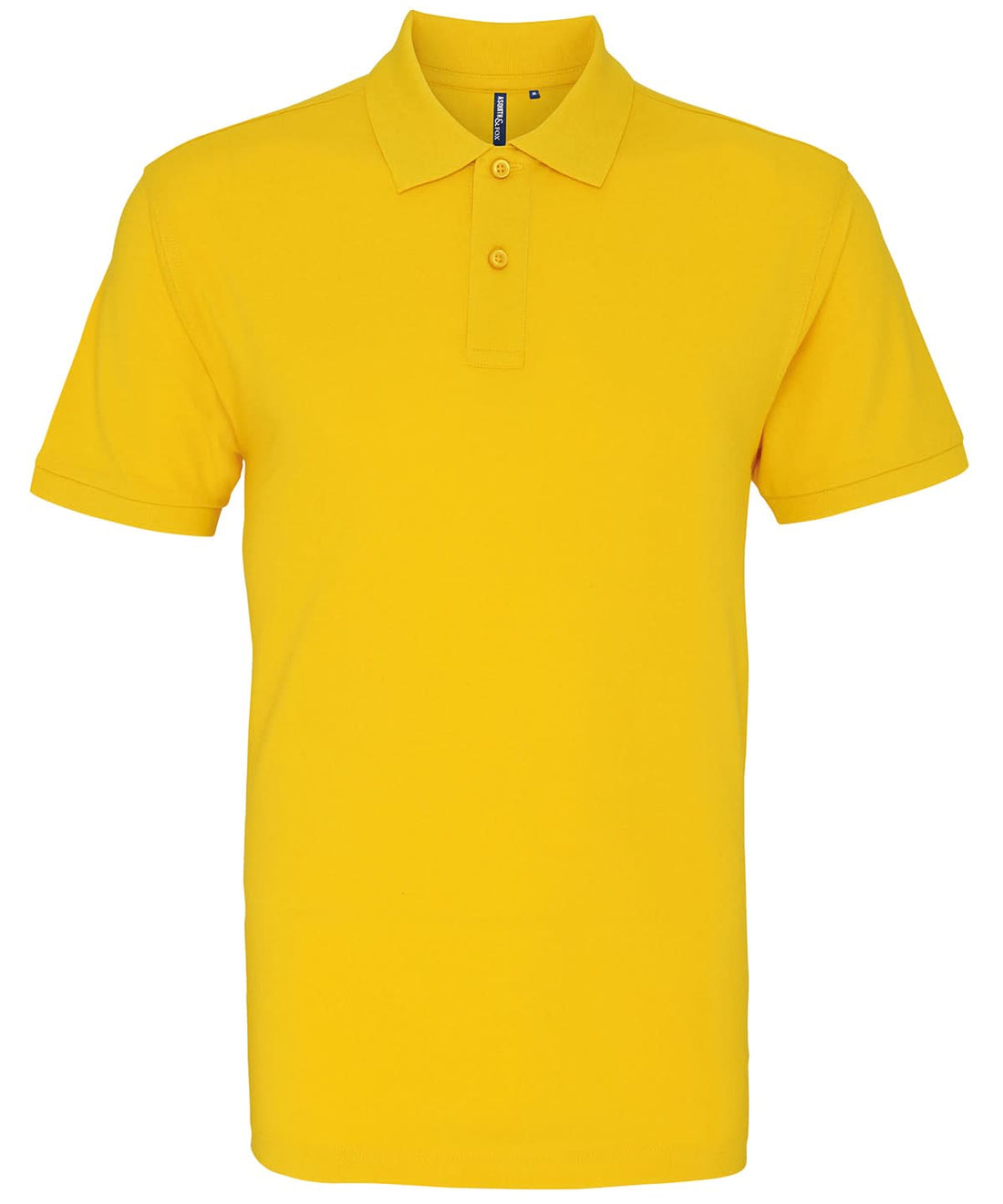 Asquith &amp; Fox Asquith Fox Mens Classic fit polo Sunflower AQ010 - Sunflower - Customisable Polos