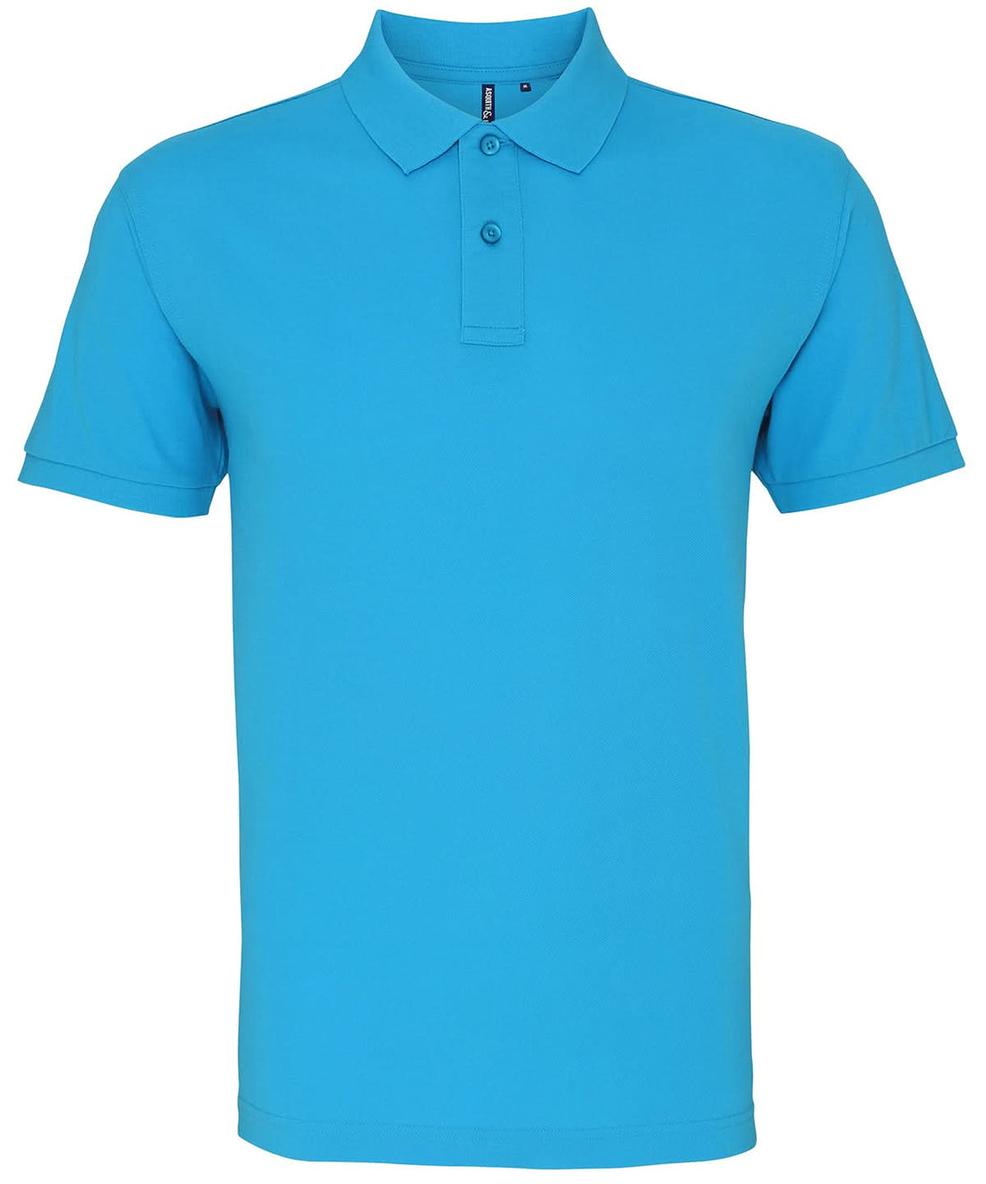 Asquith &amp; Fox Asquith Fox Mens Classic fit polo Turquoise AQ010 - Turquoise - Customisable Polos