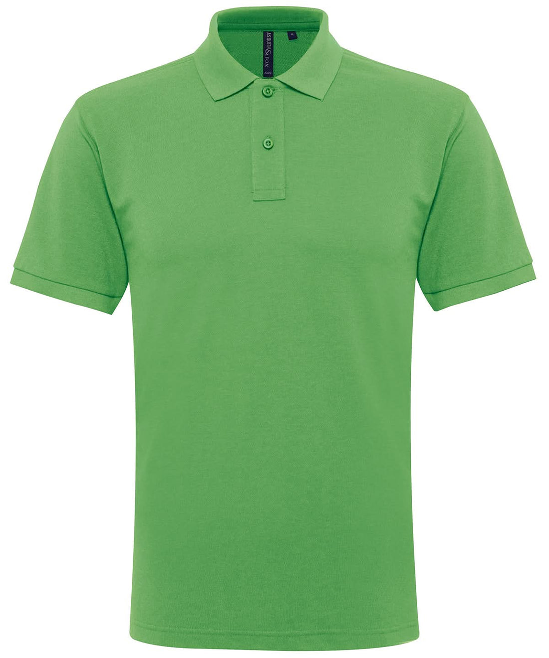 Asquith &amp; Fox Asquith Fox Mens polycotton blend polo Kelly AQ015 - Kelly - Customisable Polos