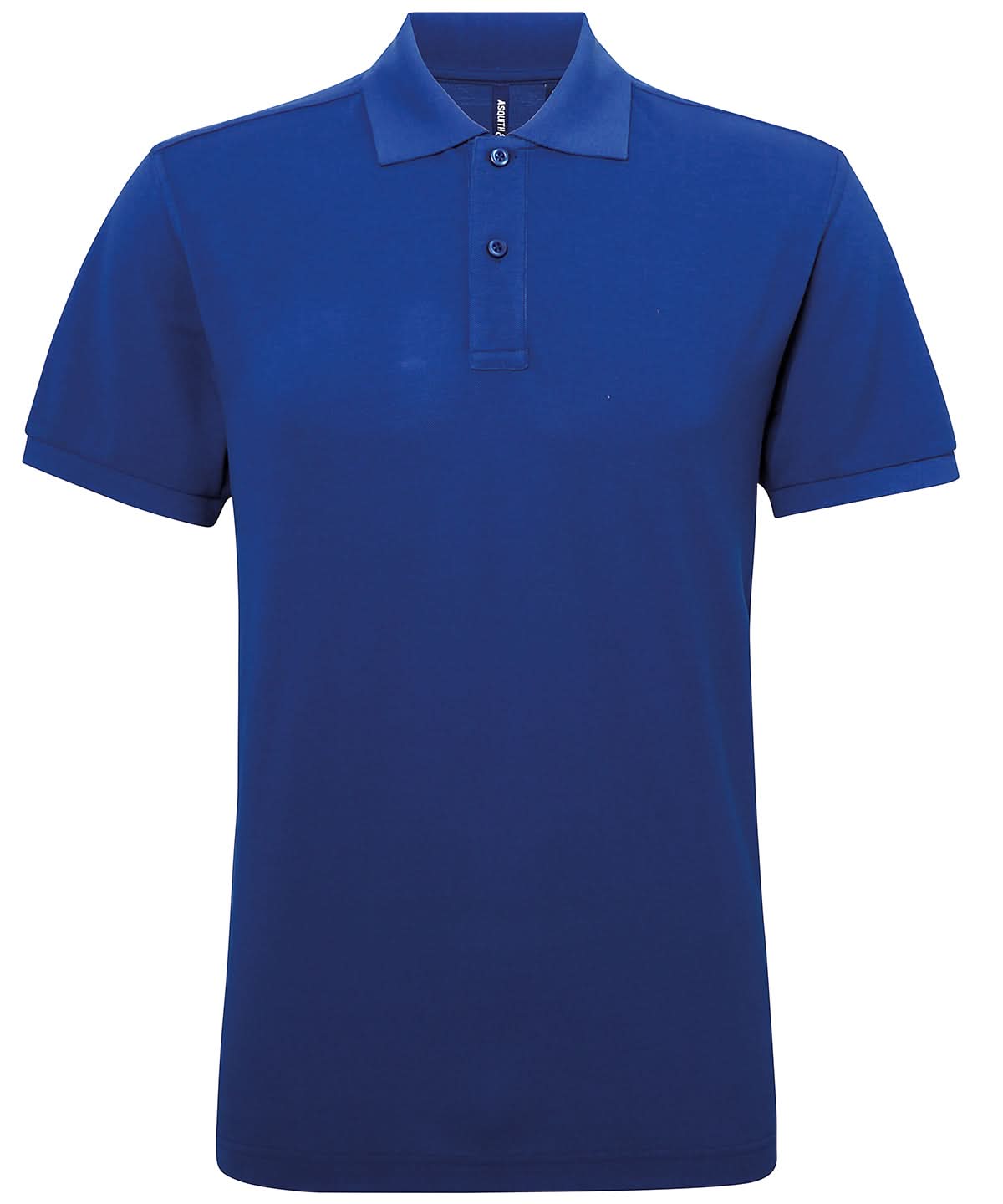 Asquith &amp; Fox Asquith Fox Mens polycotton blend polo Royal AQ015 - Royal - Customisable Polos