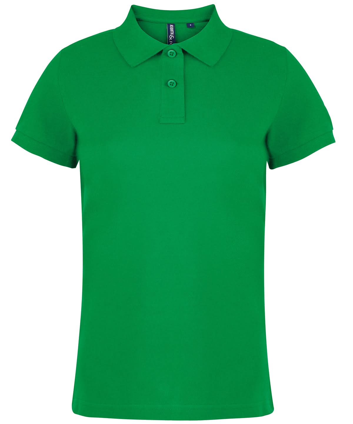 Asquith &amp; Fox Asquith Fox Womens Classic fit polo Kelly AQ020 - Kelly - Customisable Polos
