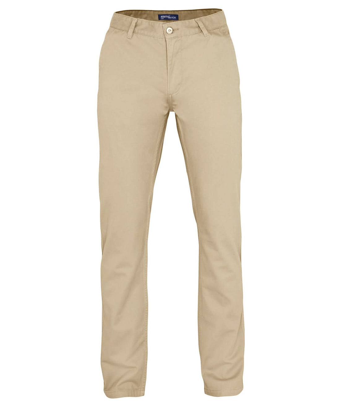 Asquith &amp; Fox Mens Classic fit chinos AQ050 - Natural - Customisable Chinos