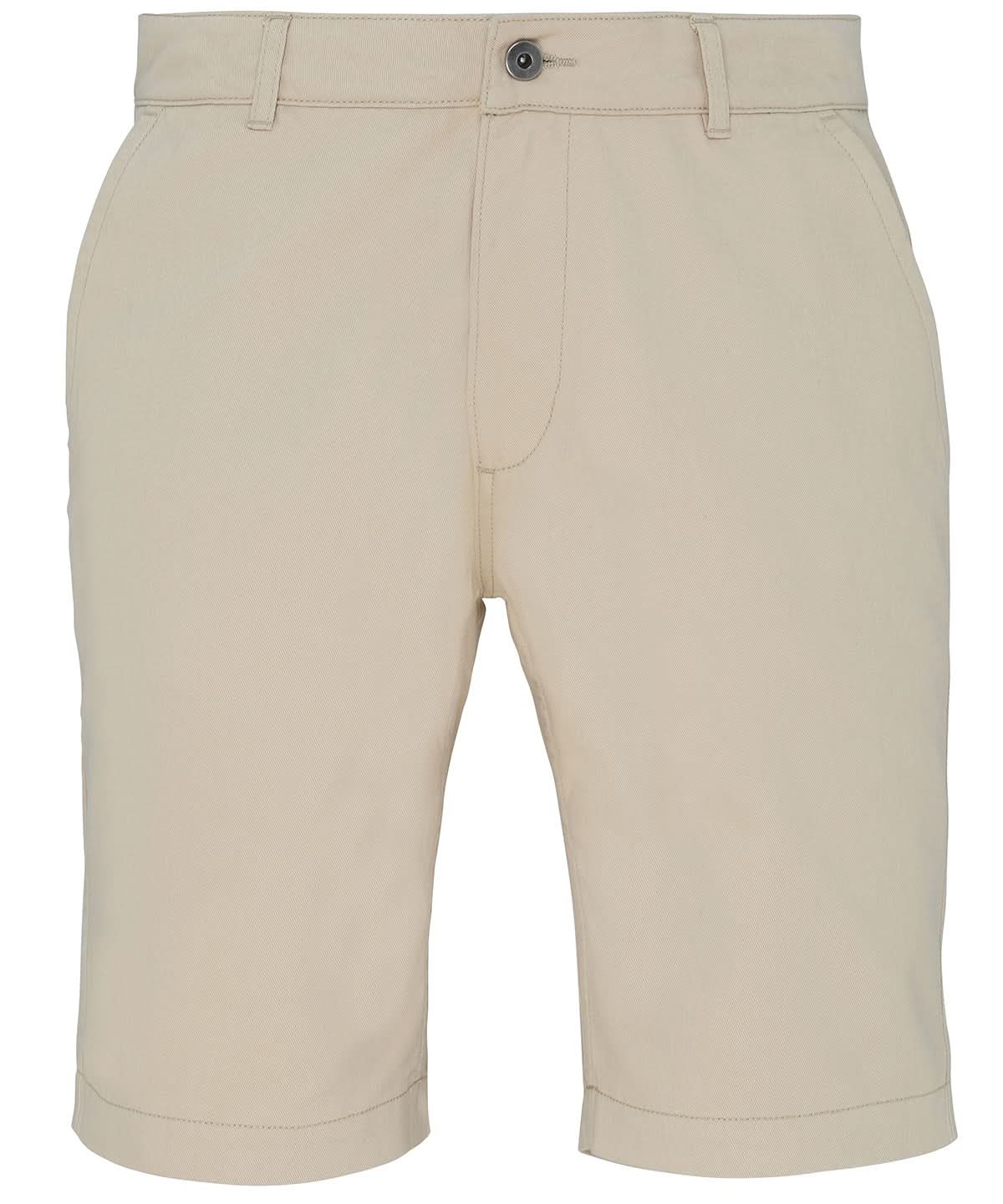 Asquith &amp; Fox Mens chino shorts AQ051 - Natural - Customisable Shorts