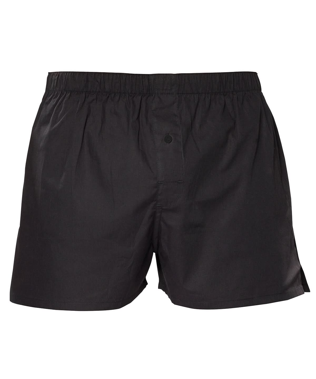 Asquith &amp; Fox Mens classic boxers AQ094 - Black - Customisable Boxers