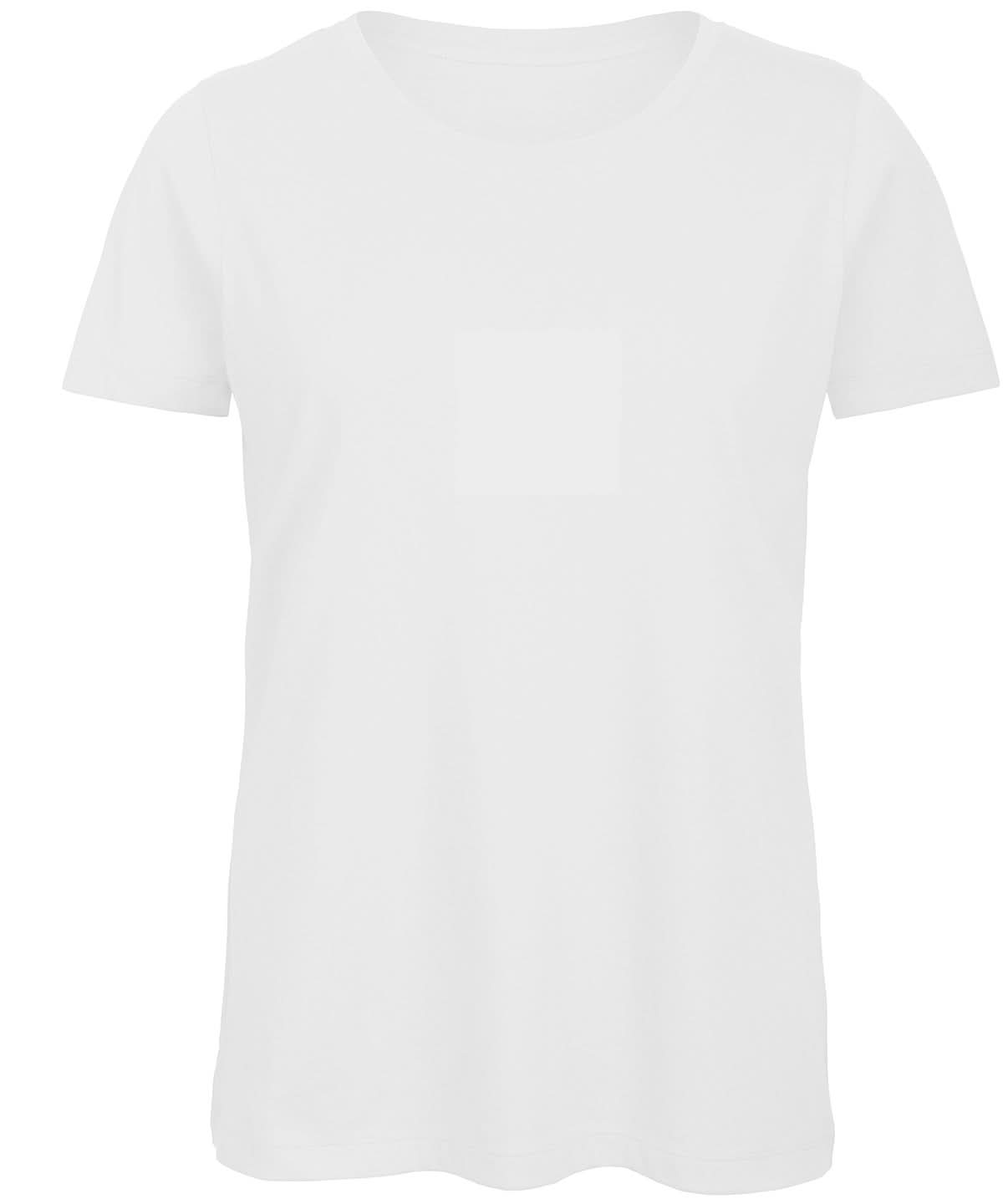 B&amp;C Collection Inspire T women White TW043 - White - Customisable T-Shirts