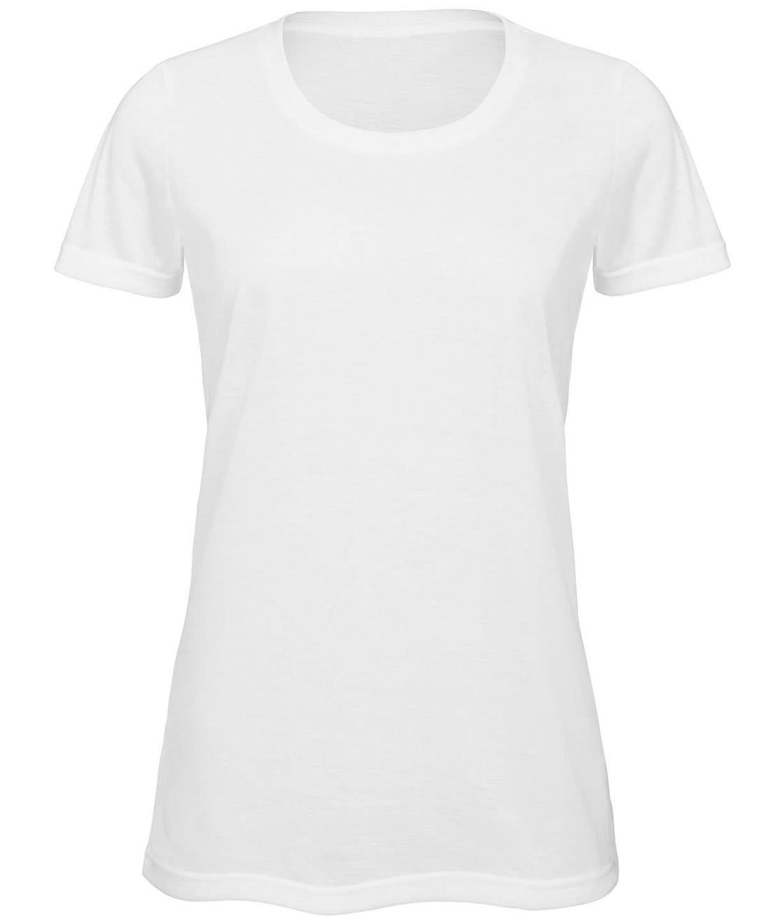 B&amp;C Collection Sublimation women B123F - White - Customisable T-Shirts